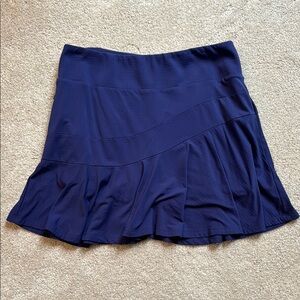 IBKUL Navy Blue Women's Golf Skort